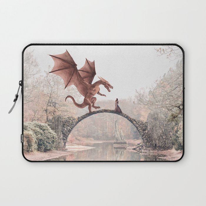 Dragon & Princess Laptop Sleeve Gallery Image 1