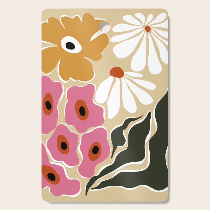 70's Retro garden   Cutting Board Gallery Image 1