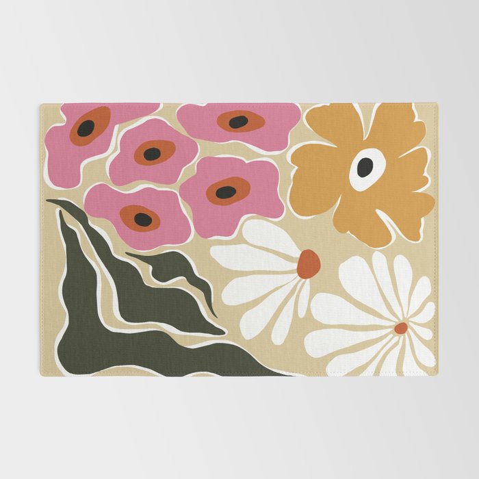 70's Retro garden   Rug Gallery Image 2