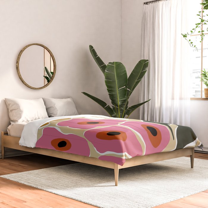 70's Retro garden   Comforter Gallery Image 2