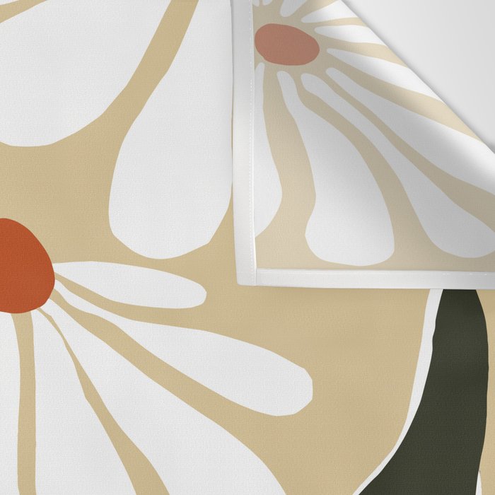 70's Retro garden   Wall Tapestry Gallery Image 3