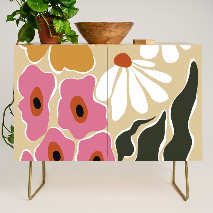 70's Retro garden   Credenza Gallery Image 1