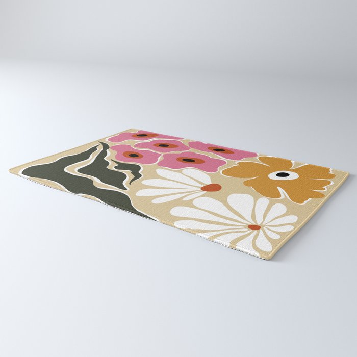 70's Retro garden   Rug Gallery Image 3