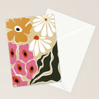 70's Retro garden   Stationery Card Gallery Image 2