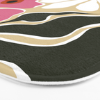 70's Retro garden   Bath Mat Gallery Image 3