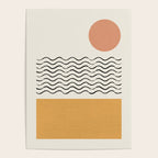 Sun Wave Beach - Abstract Poster Gallery Image 4