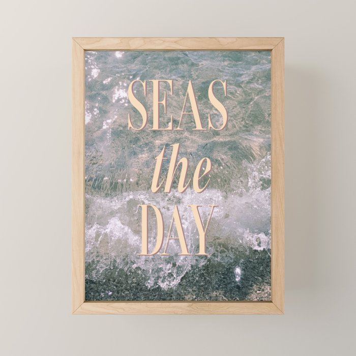 Seas the Day Mini Art Print Gallery Image 1