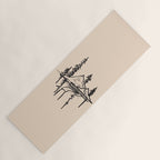Abstract Landscape II Yoga Mat Gallery Image 1