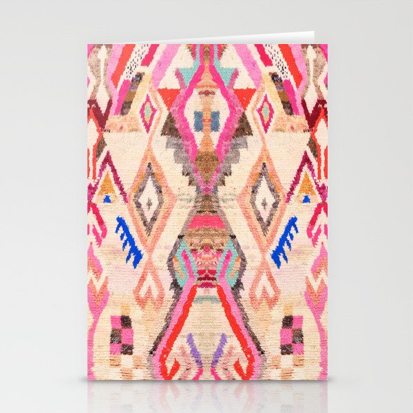Traditional Vintage Moroccan Berber Design Stationery Card Gallery Image 2
