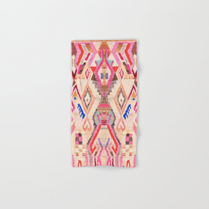 Traditional Vintage Moroccan Berber Design Bath Towel Gallery Image 1