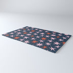 Pink Stars Pattern Rug Gallery Image 3