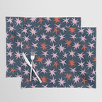 Pink Stars Pattern Placemat Gallery Image 1