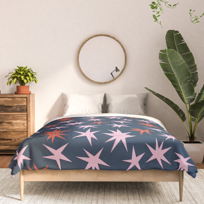 Pink Stars Pattern Comforter Gallery Image 3