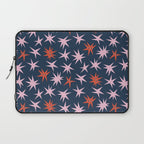 Pink Stars Pattern Laptop Sleeve Gallery Image 1