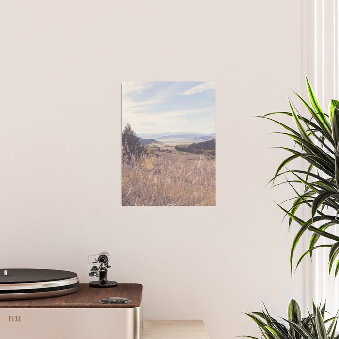 Montana Landscape Photography x Autumn in Paradise Valley Poster Gallery Image 2