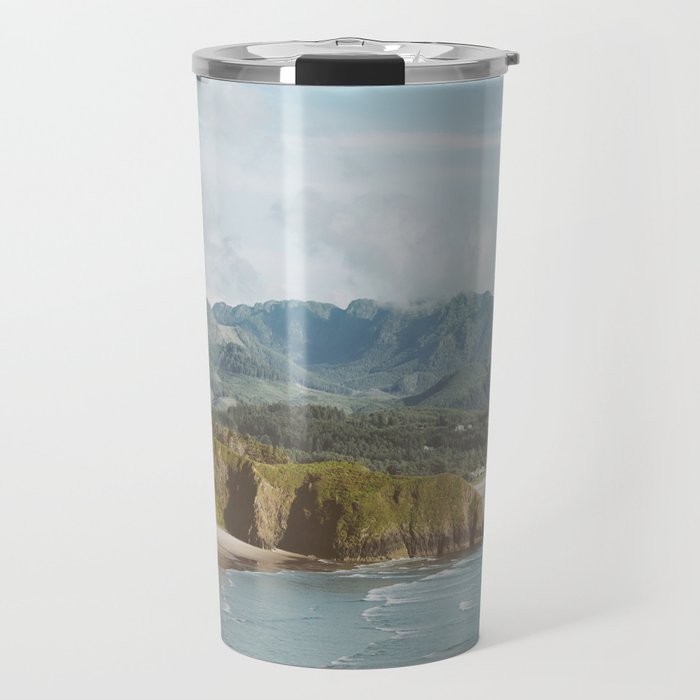 Oregon Sea Stacks Travel Mug Gallery Image 1