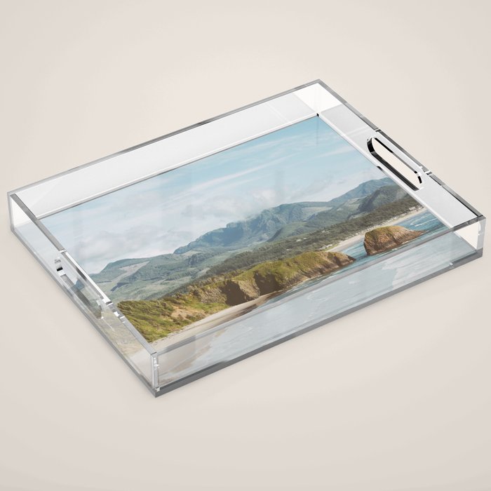 Oregon Sea Stacks Acrylic Tray Gallery Image 1