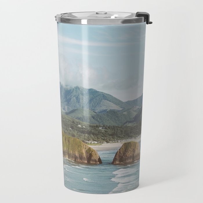 Oregon Sea Stacks Travel Mug Gallery Image 2