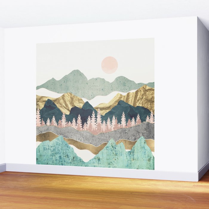 Summer Vista Wall Mural Gallery Image 2