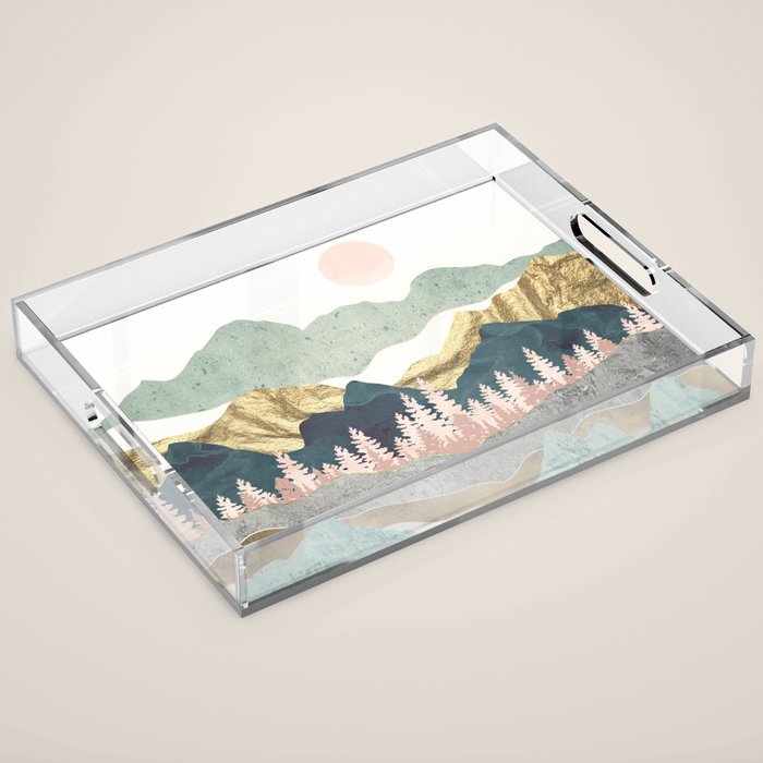 Summer Vista Acrylic Tray Gallery Image 1