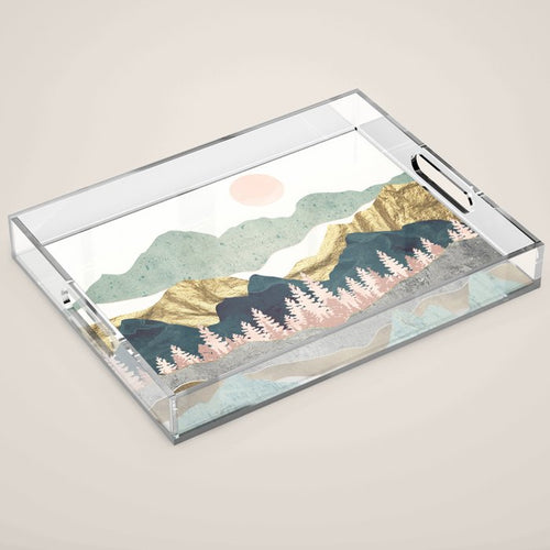 Summer Vista Acrylic Tray