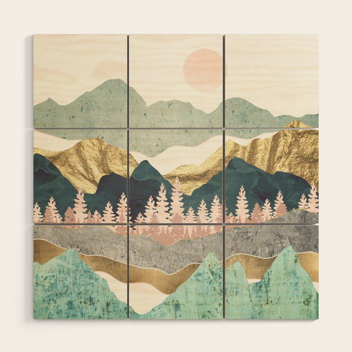 Summer Vista Wood Wall Art Gallery Image 1