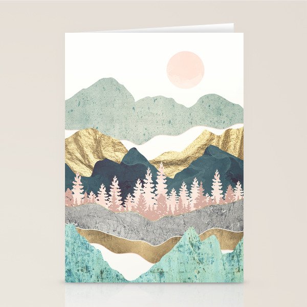 Summer Vista Stationery Card Gallery Image 2