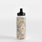Golden Daisy Swirl Water Bottle Gallery Image 2