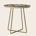 Vintage & Shabby Chic - Botanical Tropical Night Pattern  Side Table Gallery Image 1