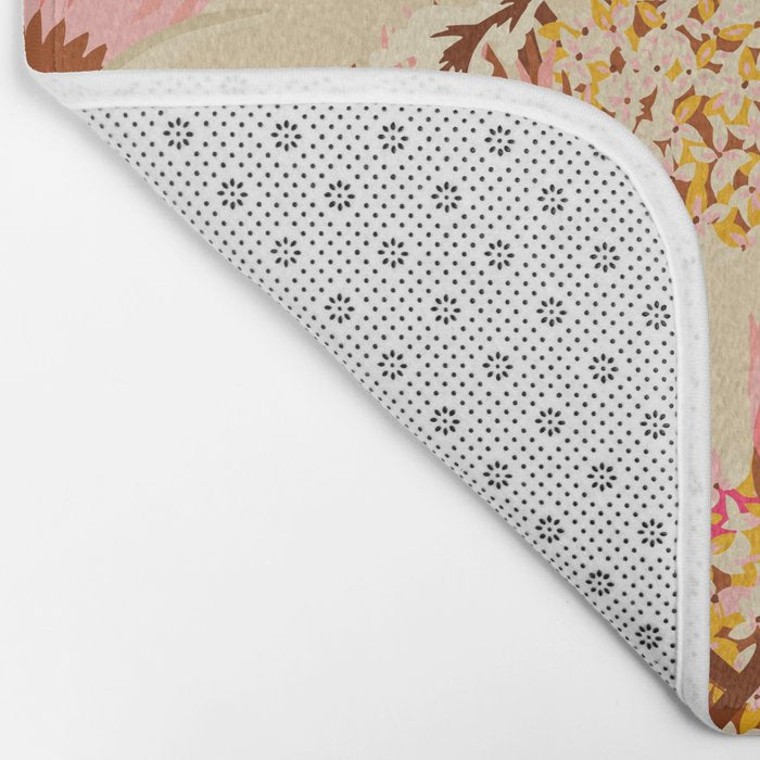 MADEMOISELLE TEMPLE BUTTERFLY Bath Mat Gallery Image 2