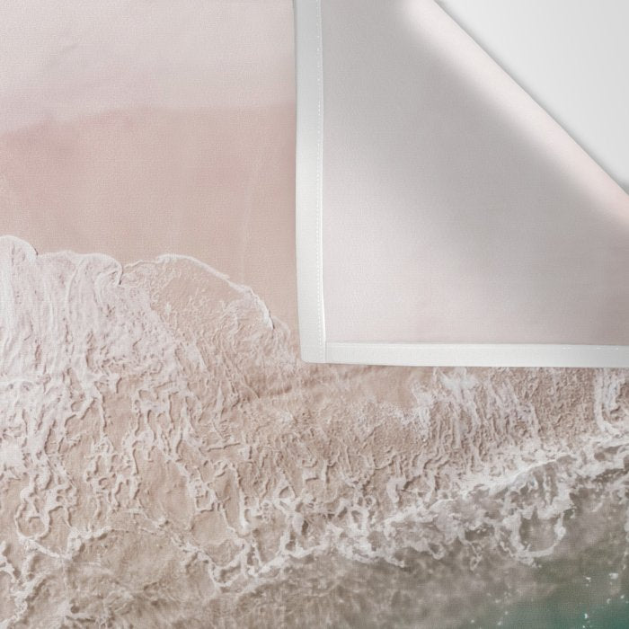 Ocean Walk V - Aerial Beach photography by Ingrid Beddoes Wall Tapestry Gallery Image 3