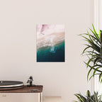 Ocean Walk V - Aerial Beach photography by Ingrid Beddoes Poster Gallery Image 2