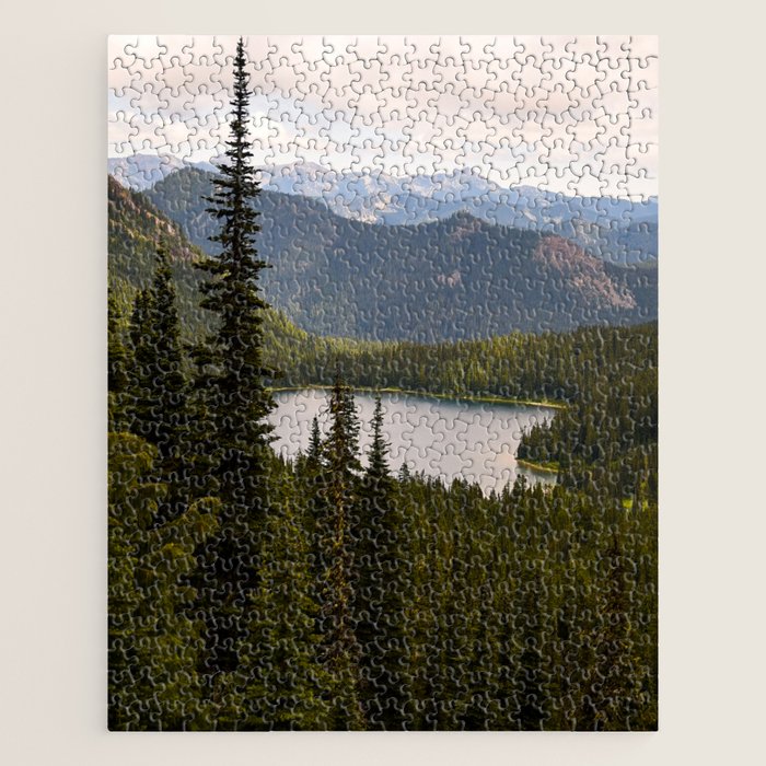 Mount Rainier Alpine Lake Jigsaw Puzzle Gallery Image 1