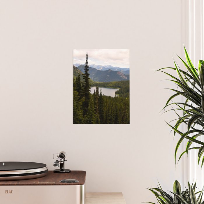 Mount Rainier Alpine Lake Poster Gallery Image 2
