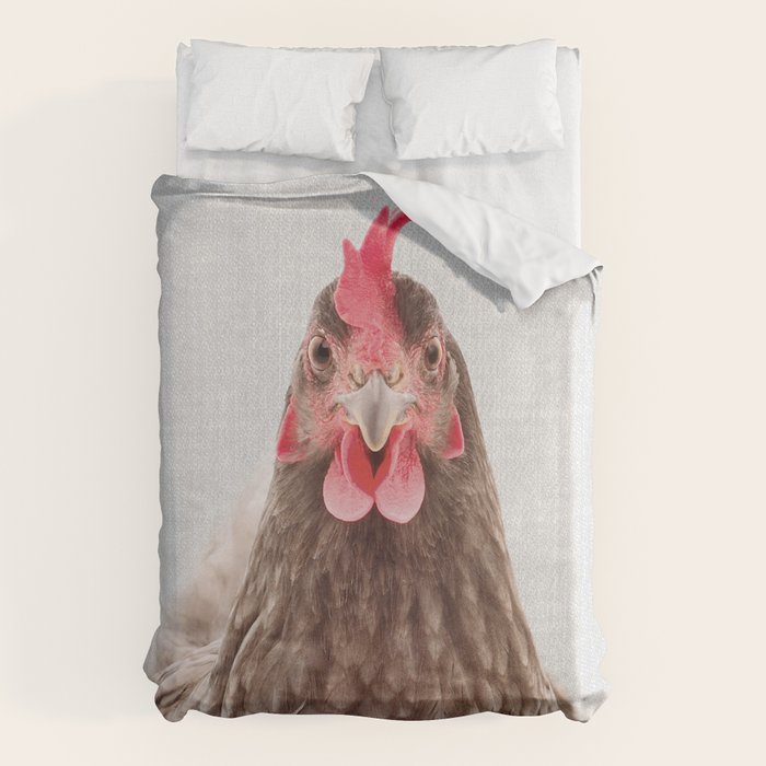 Chicken - Colorful Duvet Cover Gallery Image 6