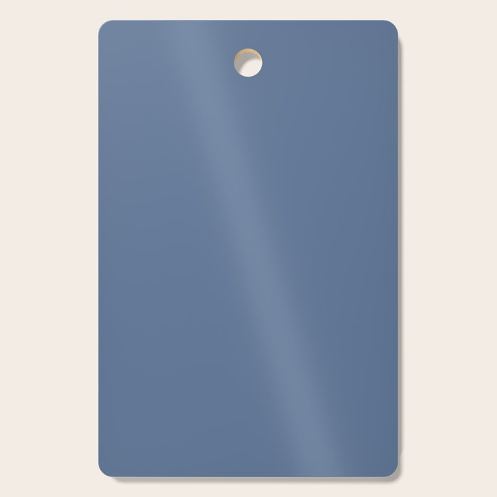 Vintage Blue Solid Color Cutting Board Gallery Image 1