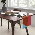Color illusion  Table Runner Gallery Image 2