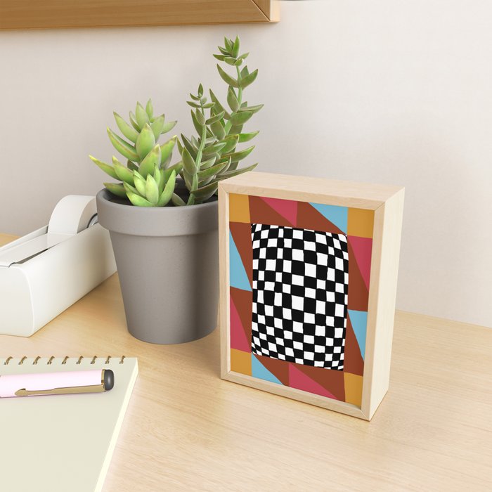 Color illusion  Mini Art Print Gallery Image 2