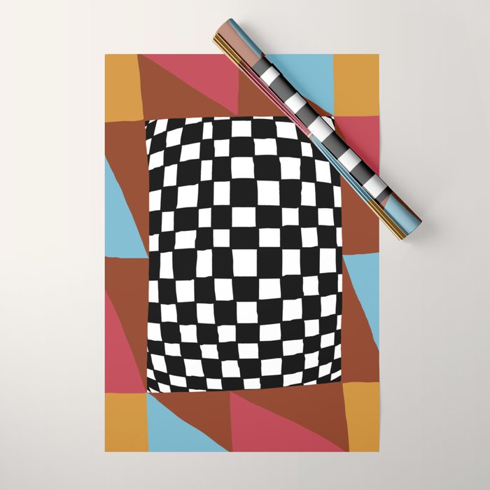 Color illusion  Wrapping Paper Gallery Image 1
