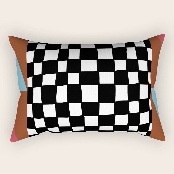 Color illusion  Rectangular Pillow Gallery Image 1