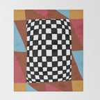 Color illusion  Throw Blanket Gallery Image 2