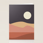Geometric Landscape 23B Stationery Card Gallery Image 2
