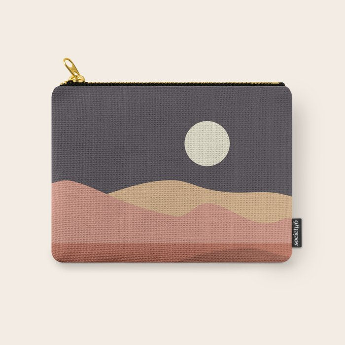 Geometric Landscape 23B Carry All Pouch Gallery Image 1