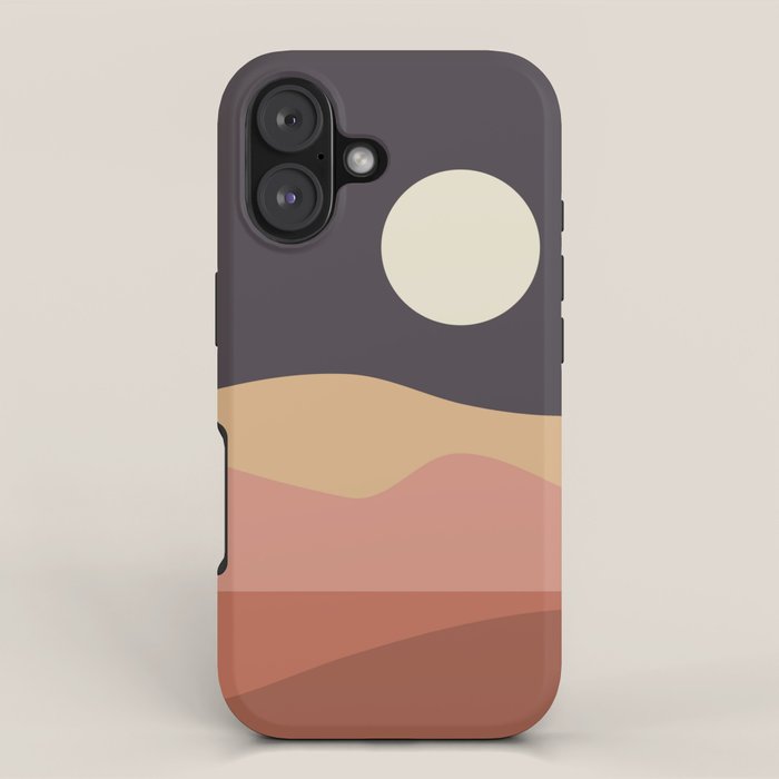 Geometric Landscape 23B iPhone Case Gallery Image 1