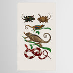Albertus Seba Iguana And Snakes Tablecloth Gallery Image 2