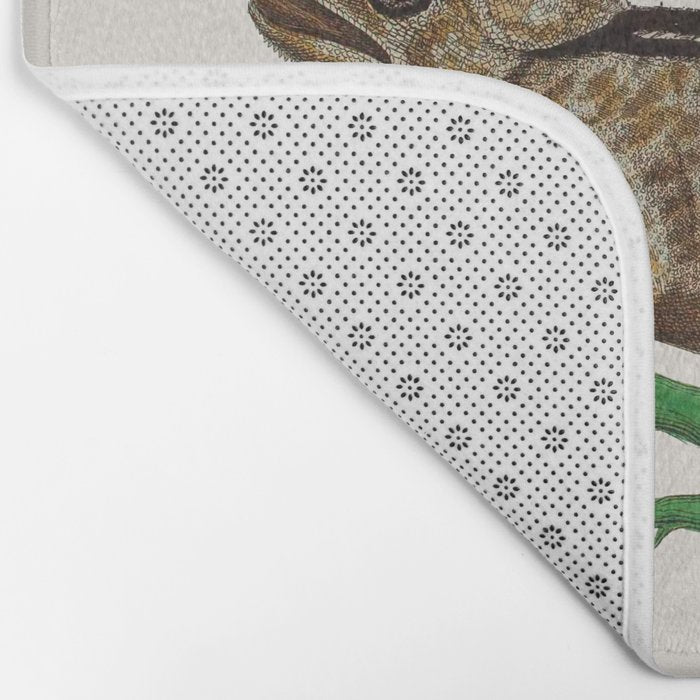 Albertus Seba Iguana And Snakes Bath Mat Gallery Image 2