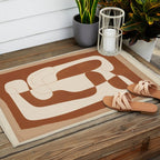Abstract Geometry 2 Outdoor Rug Gallery Image 2