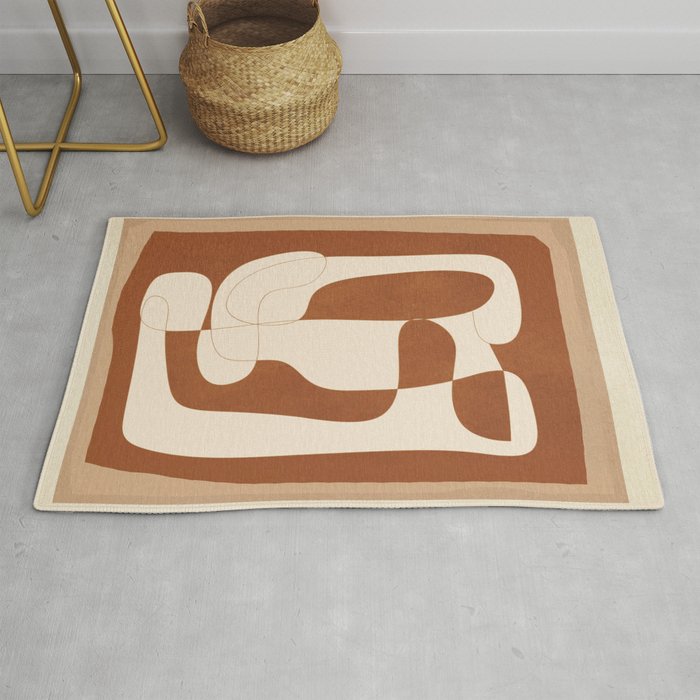 Abstract Geometry 2 Rug Gallery Image 1