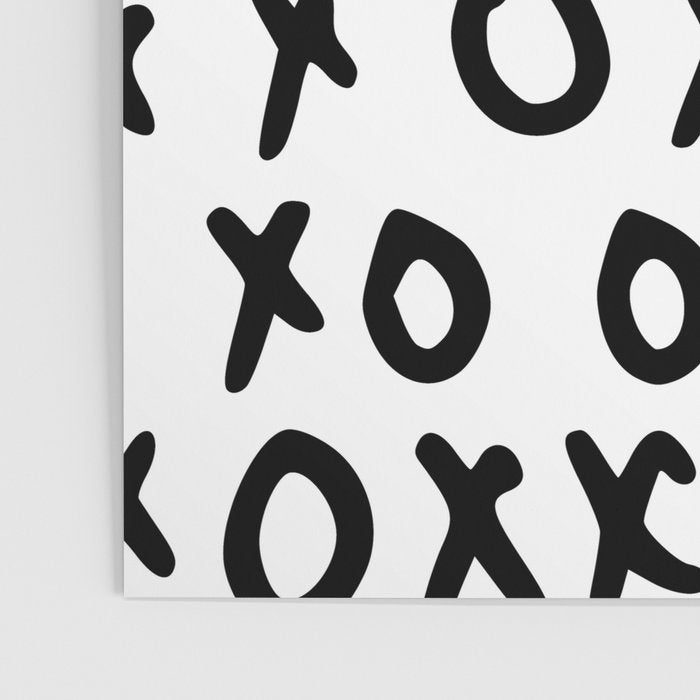 Hugs and Kisses in White and Black Poster Gallery Image 3