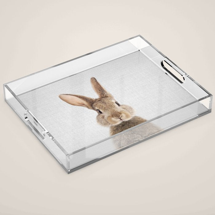 Rabbit - Colorful Acrylic Tray Gallery Image 1